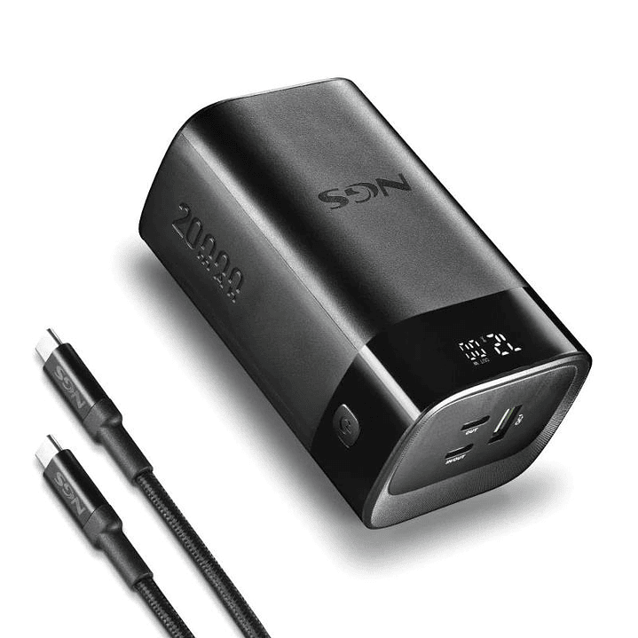 NGS BATERIA EXTERNA PORTATIL CARGA RAPIDA 65W 3