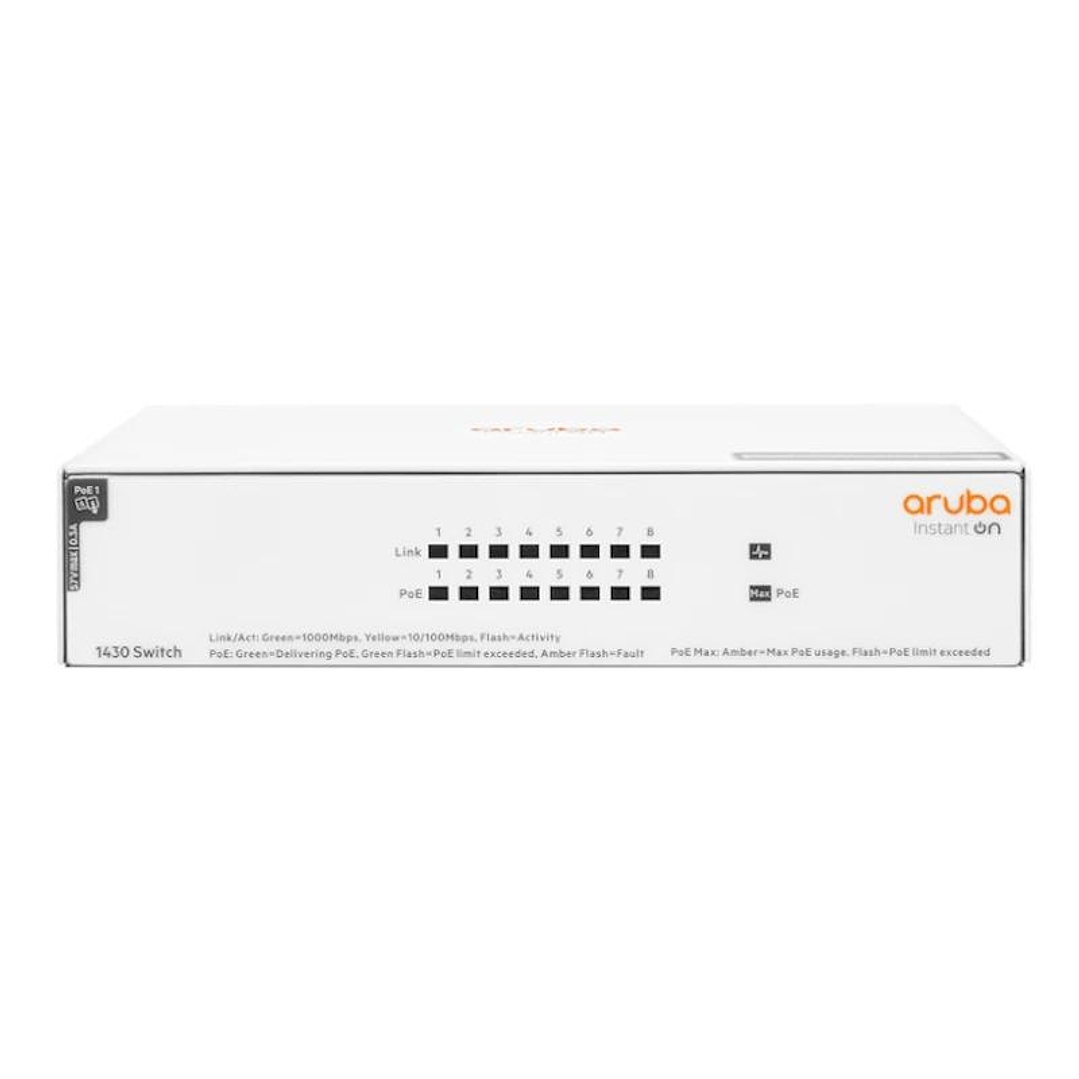 HPE NW IOn 1430 8xGbE PoE Switch 64W 1