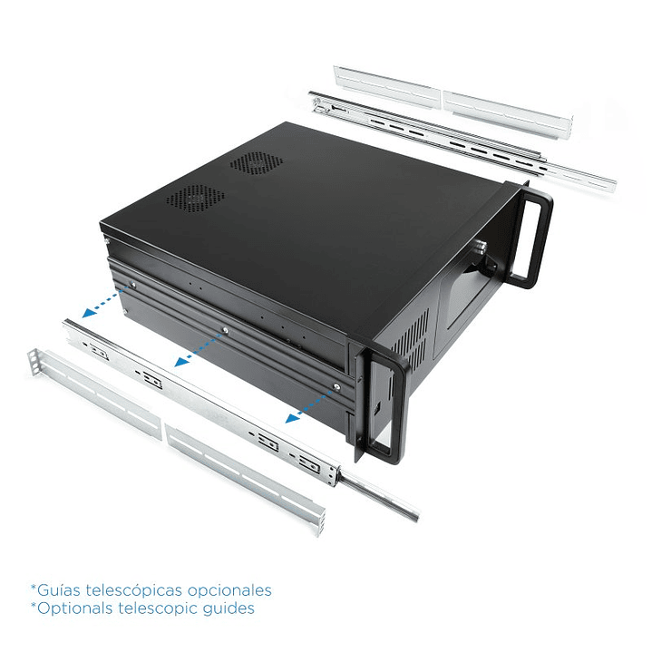 Tooq Caja RACK-406N-USB3 4U 19