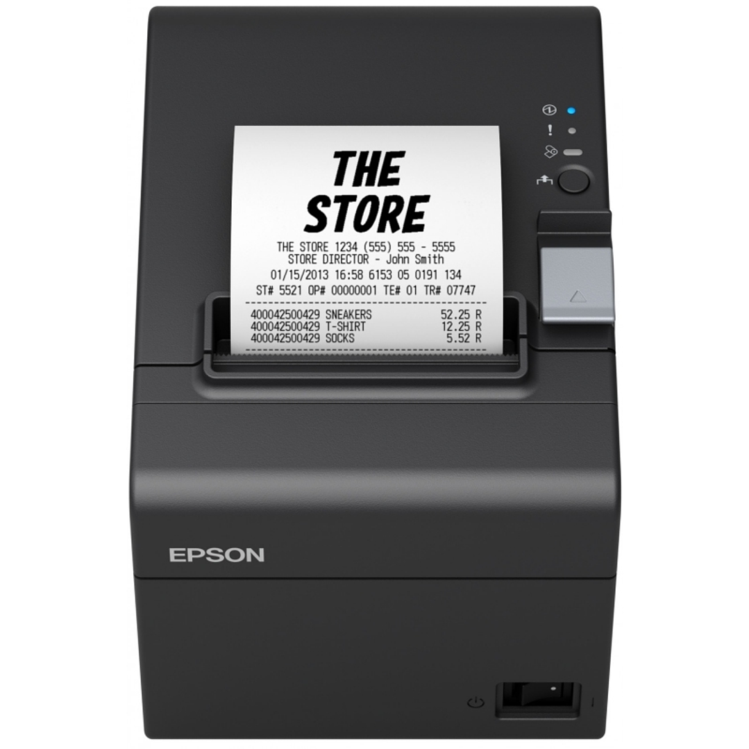 Epson Impresora Tickets TM-T20III Usb+RS232 Negra 1