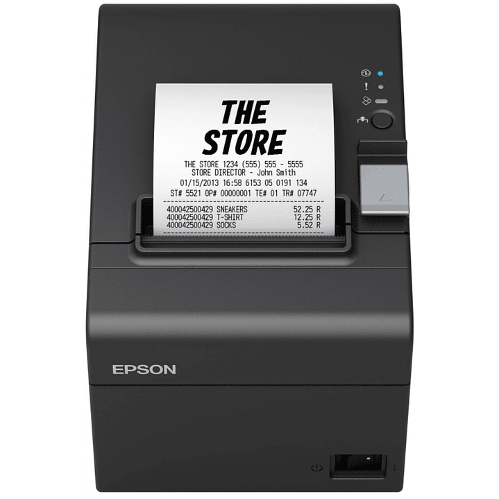 Epson Impresora Tickets TM-T20III Usb+RS232 Negra 1