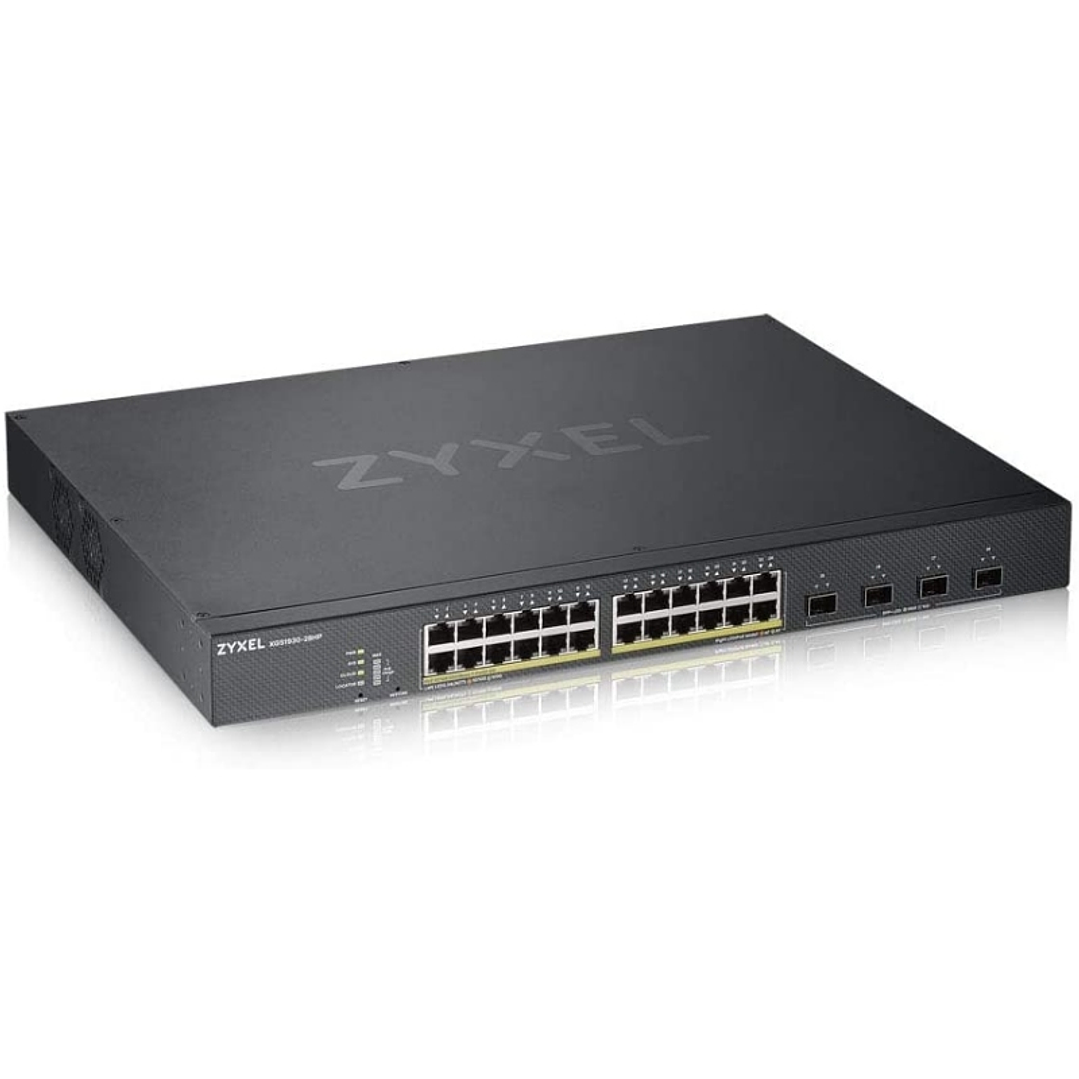 ZyXEL XGS1930-28HP Switch Gest PoE 4x10GbSFP+ 375W 1