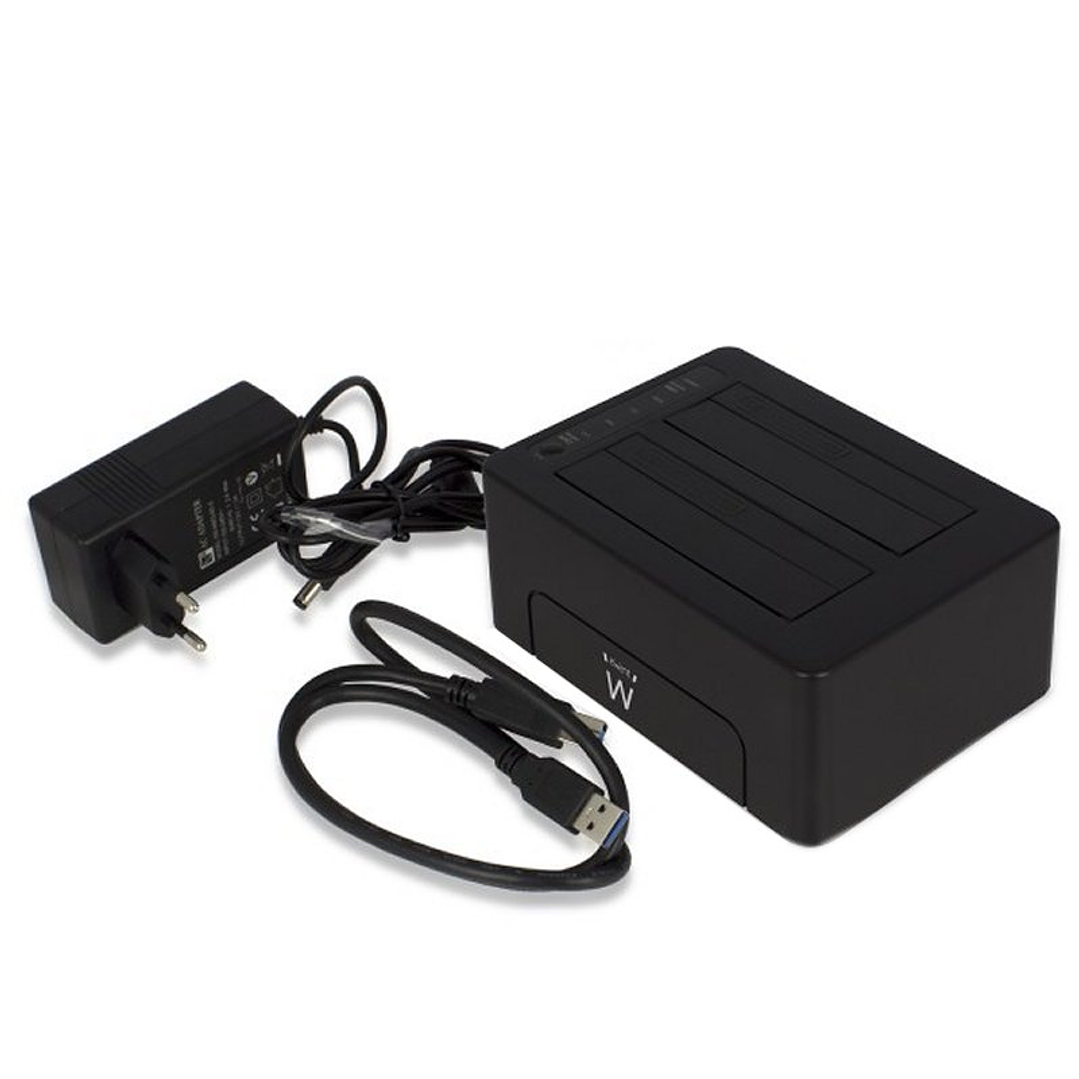 Ewent EW7014 Dock Station Dual 2.5