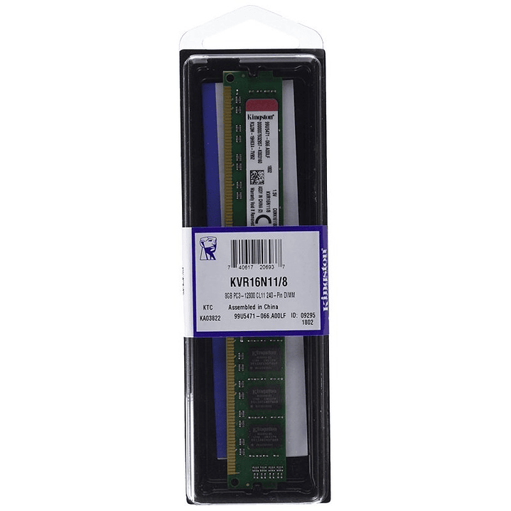 Kingston KVR16N11/8 8GB DDR3 1600MHz 1
