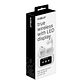 Celly Auricular TWS IN-EAR LED Display Blanco - Thumbnail 3