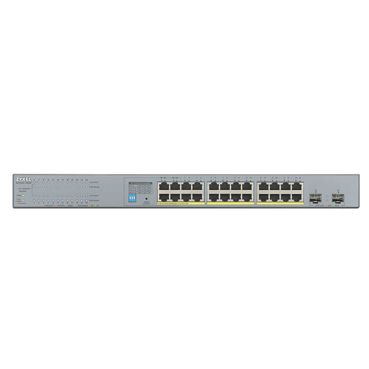 ZyXEL GS1300-26HP Switch 24xGB PoE 2xSFP 250W 2