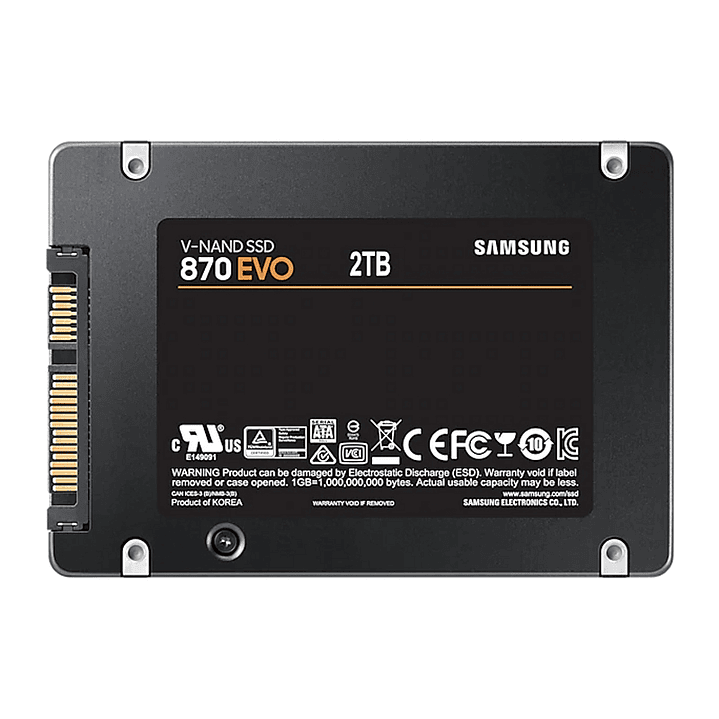 Samsung 870 Evo SSD 2TB 2.5
