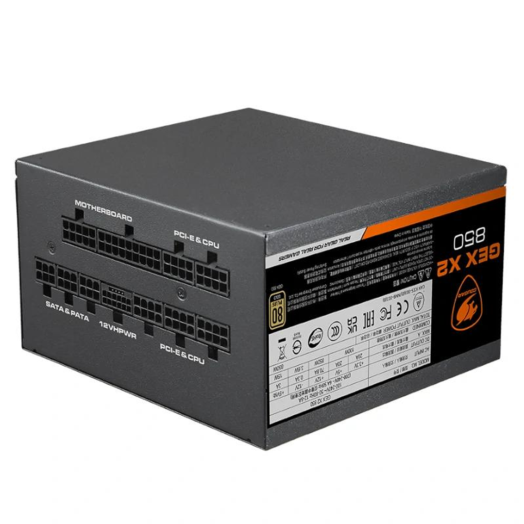 Cougar Fuente GEX X2 850w modular 80+ Gold 2