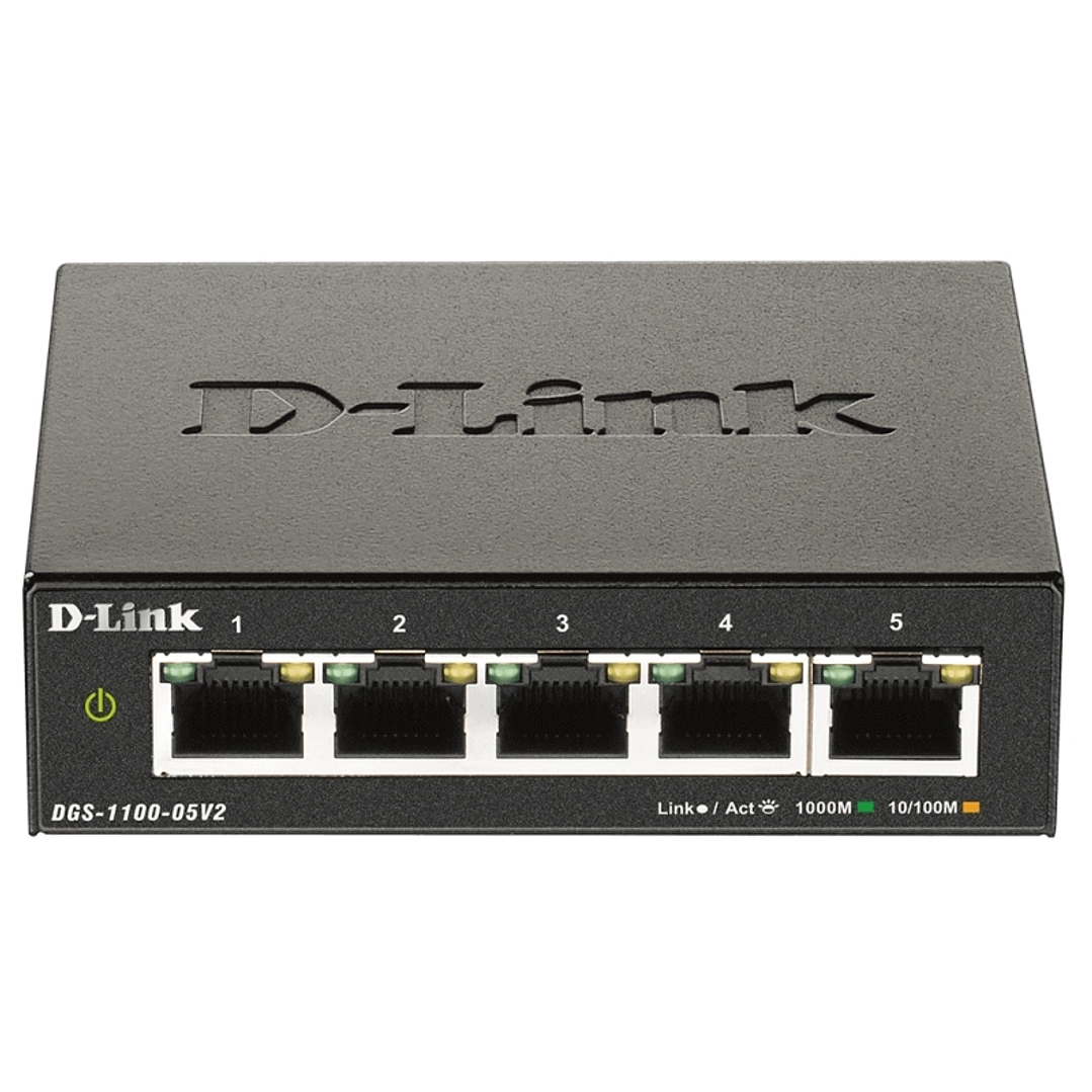 D-Link DGS-1100-05V2 Switch 5xGigabit EasySmart 1