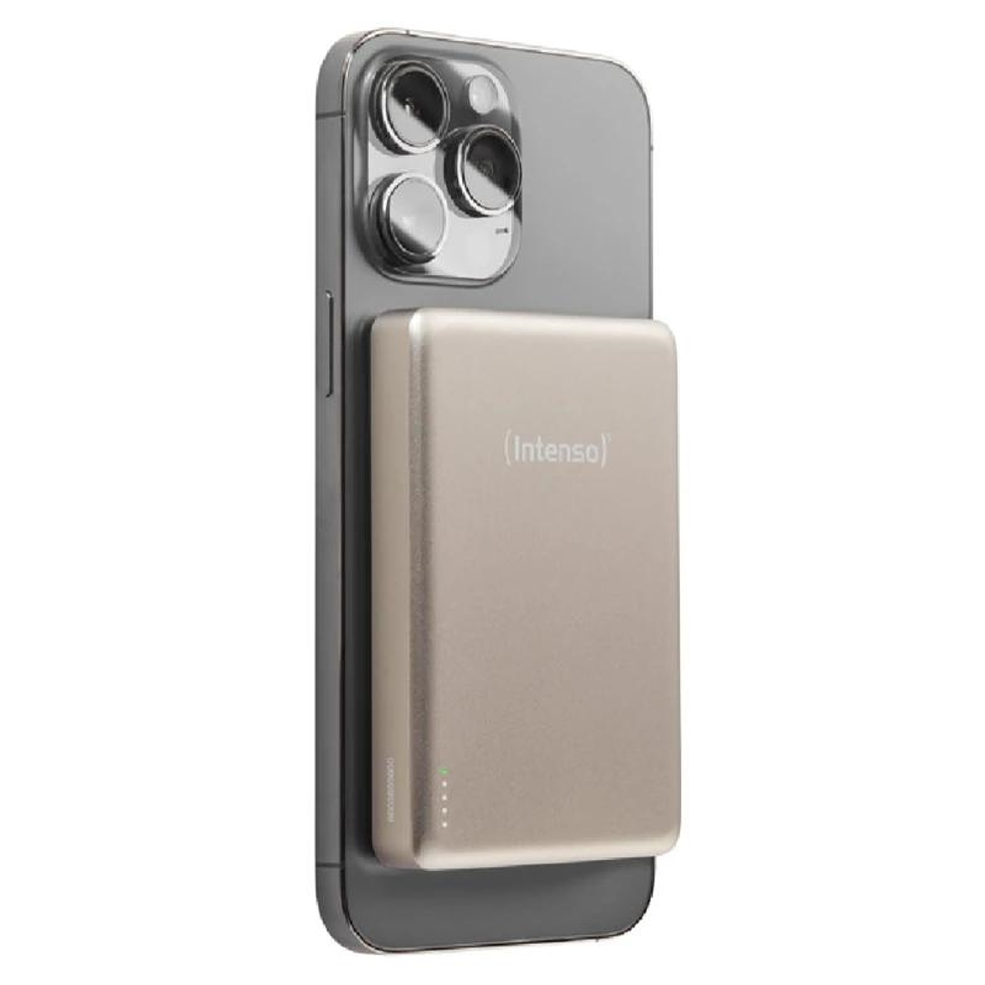 Intenso Powerbank MW10000 MagSafe Champán 1