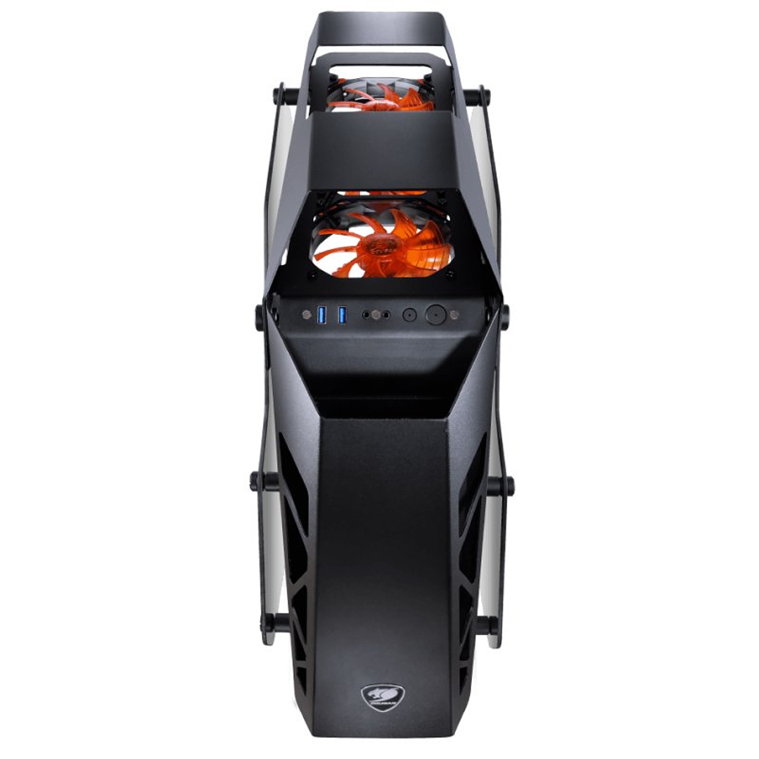 Cougar Caja Miditorre Conquer Cristal Templado 3