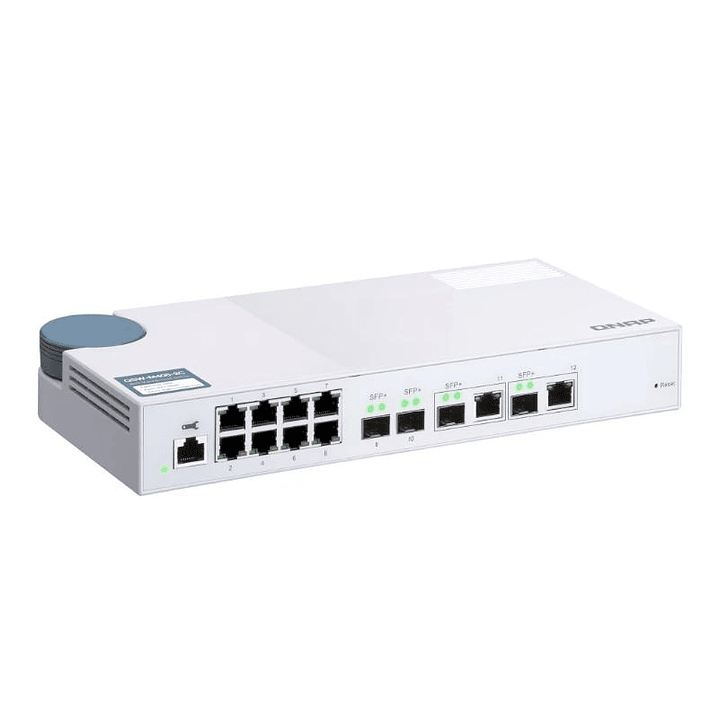 QNAP QSW-M408-2C Switch 8xGbE 2x10GbE Combo 2
