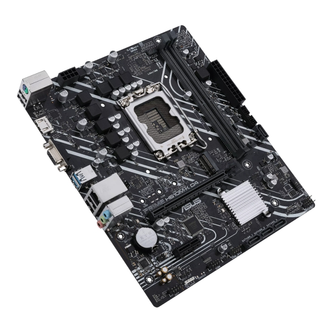 ASUS Placa Base PRIME H610M-K D4  mATX LGA1700 3