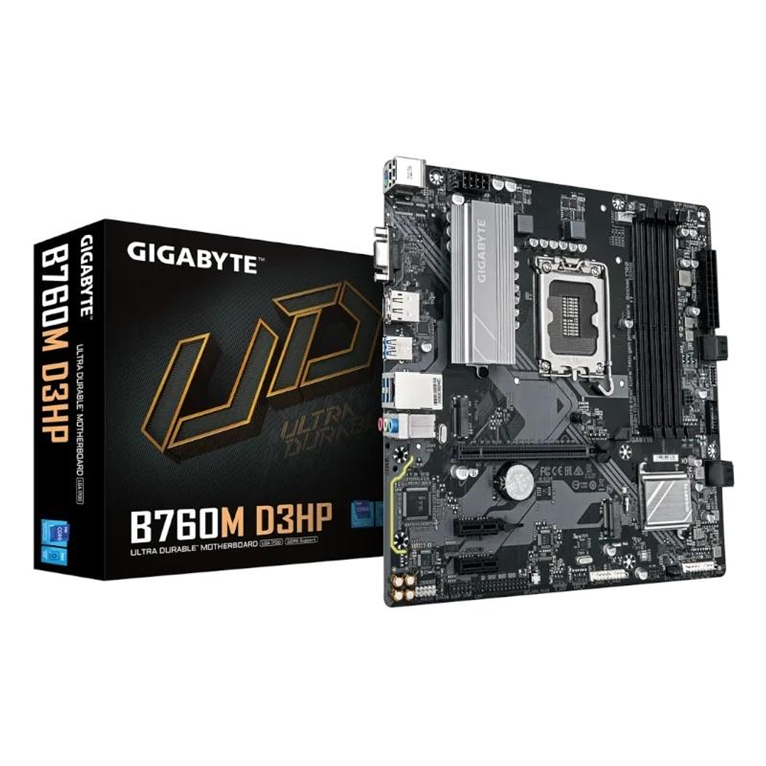 Gigabyte Placa Base B760M D3HP DDR5 ATX 1700 1