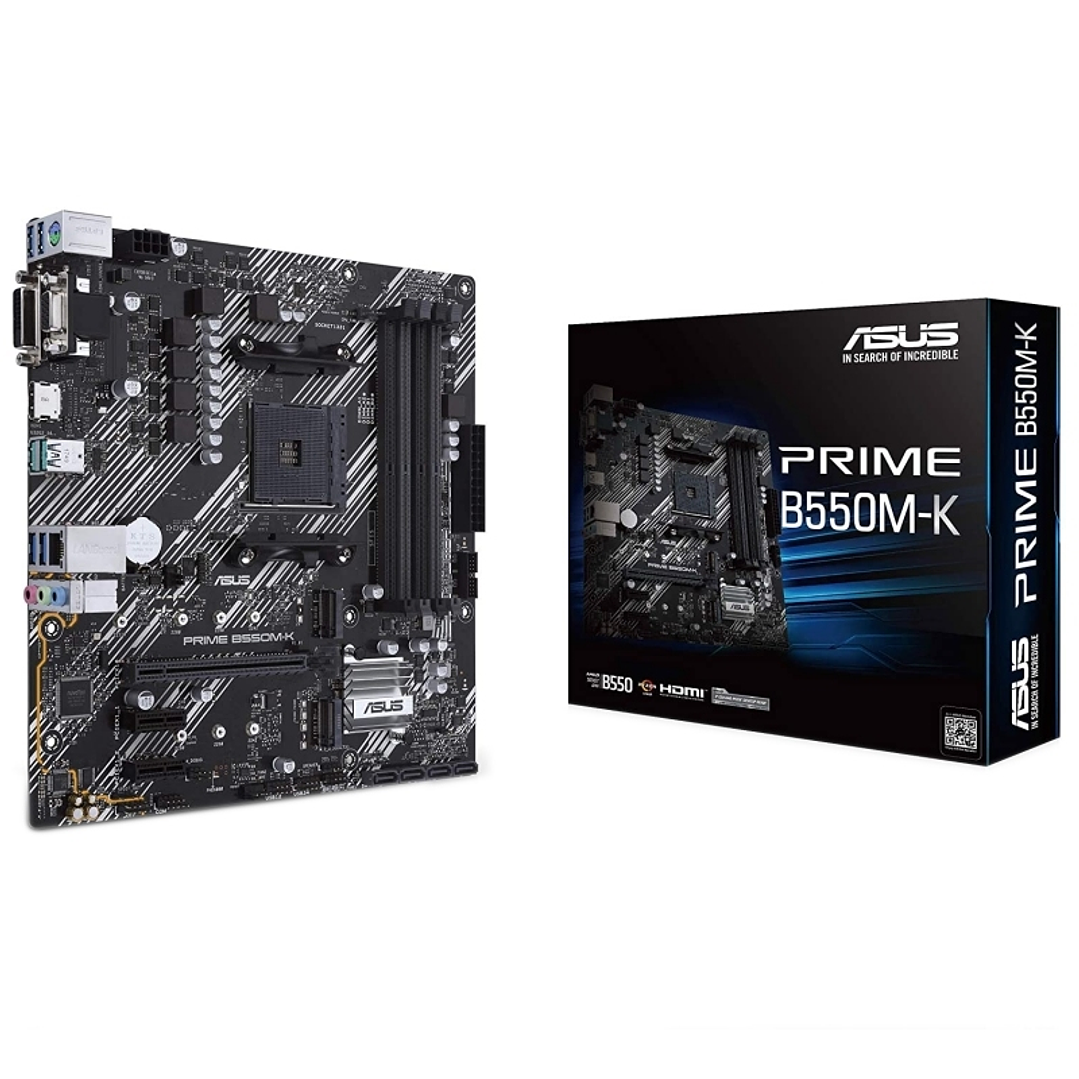 ASUS Placa Base PRIME B550M-K mATX AM4 1
