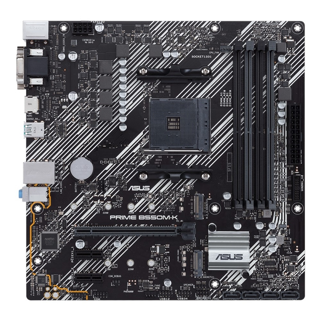 ASUS Placa Base PRIME B550M-K mATX AM4 2