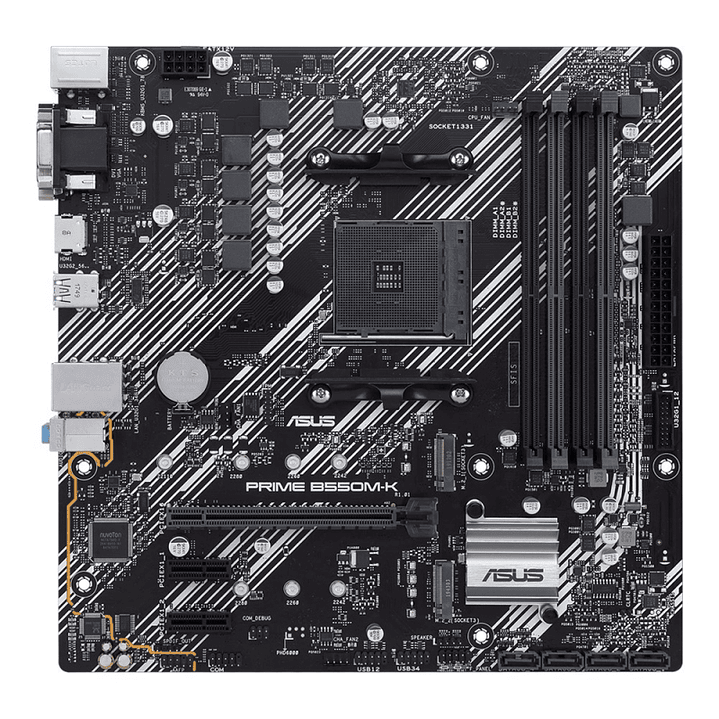 ASUS Placa Base PRIME B550M-K mATX AM4 2