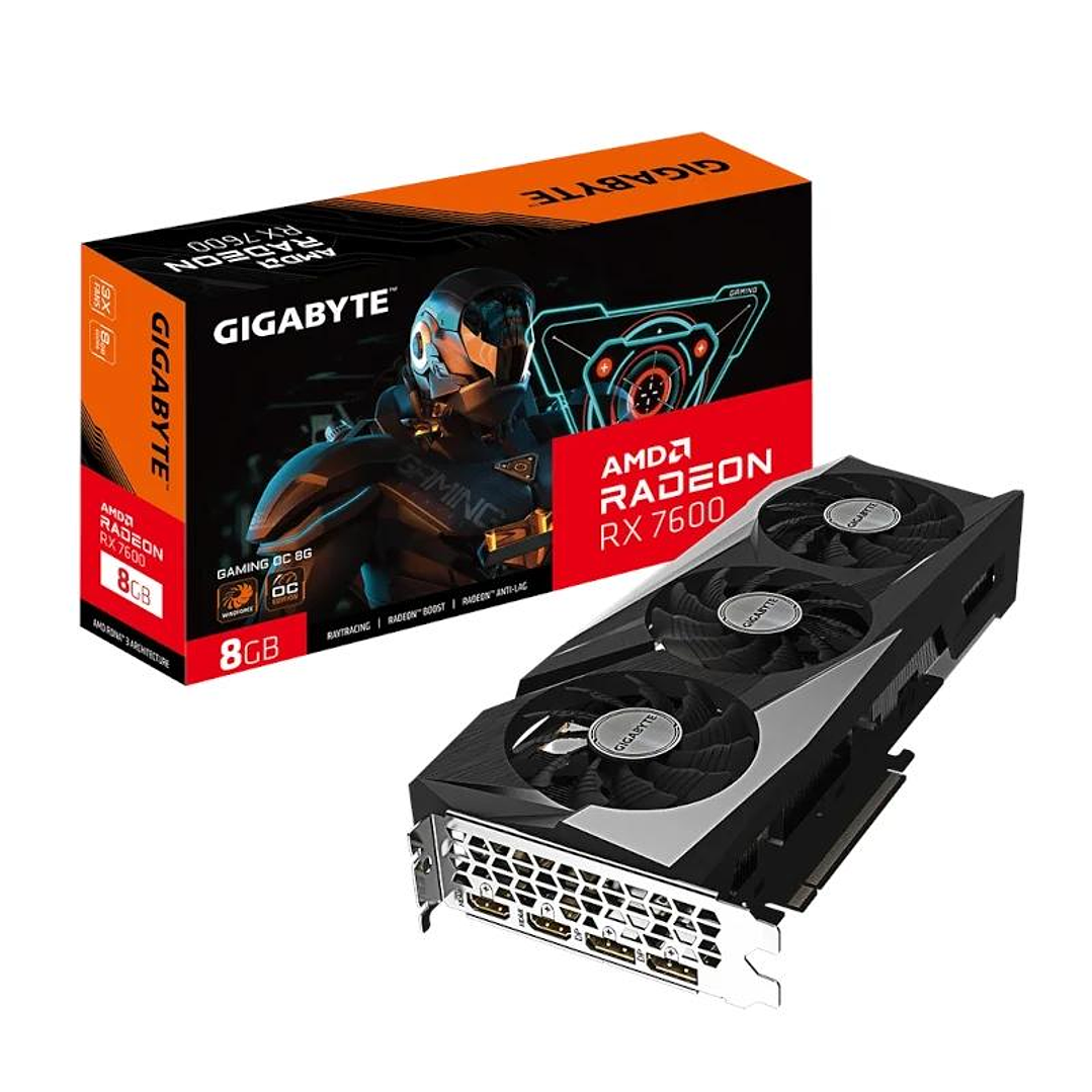 Gigabyte VGA AMD RX 7600 GAMING OC 8GB 2
