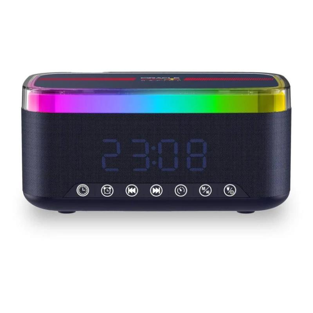 Red Bull Altavoz Radio Despertador Cargador 12W 2