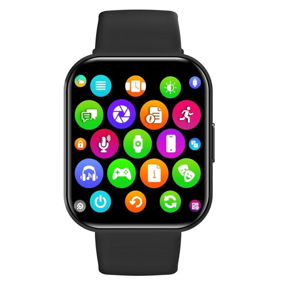 Celly Smartwatch Cuadrado Funcion Llamada Negro 1