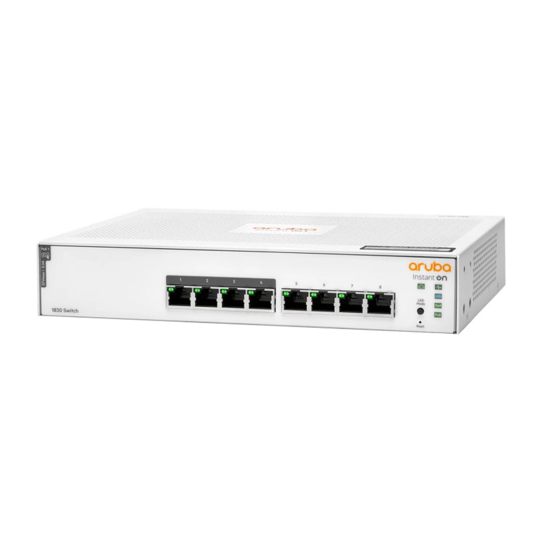 HPE NW IOn 1830 8xGbE 4 PoE 65W Switch 2