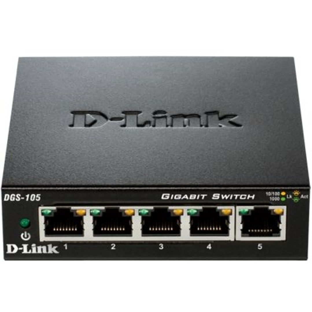D-Link DGS-105 Switch 5xGB Metal 1