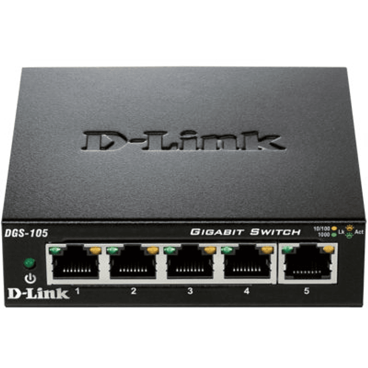 D-Link DGS-105 Switch 5xGB Metal 1