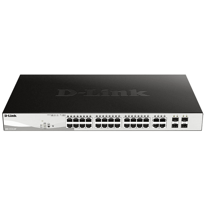 D-Link DGS-1210-24P/E Switch 24xGB 12xPoE 4xSFP 1