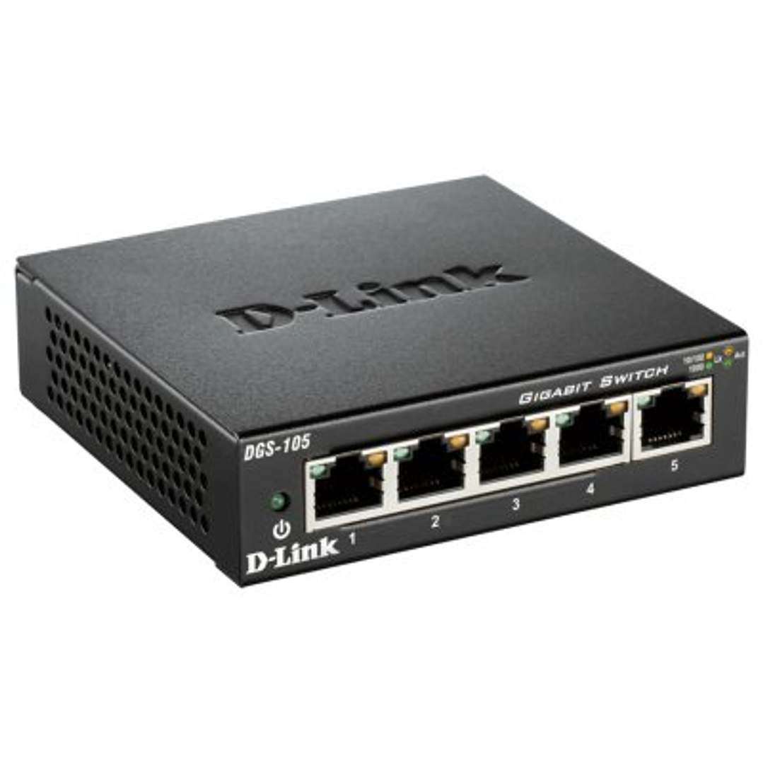 D-Link DGS-105 Switch 5xGB Metal 2