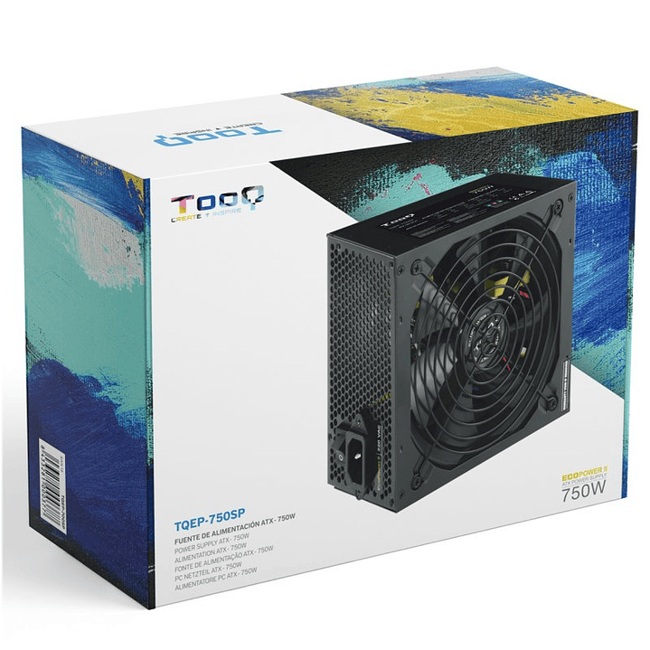 Tooq Fuente Alimentación TQAPOLO-750SP 750W 4
