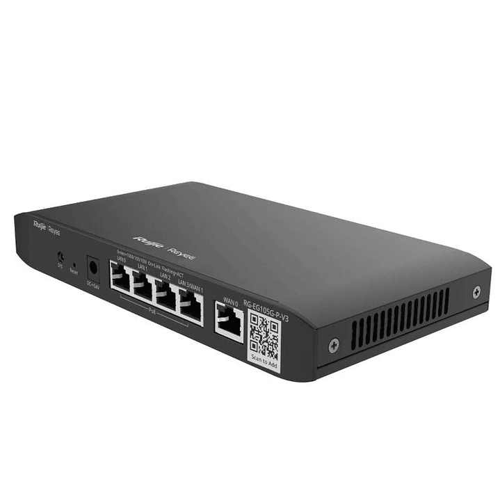 Reyee Cloud Router 5xGbE (4 POE+) 54W 2xWAN 2