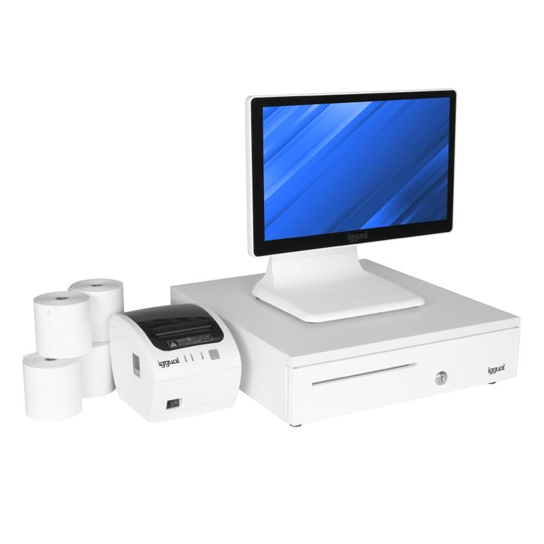 Pack completo TPV blanco 15,6