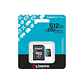 Kingston microSD Canvas Go! Plus 4 512GB 200 MB-s - Thumbnail 1