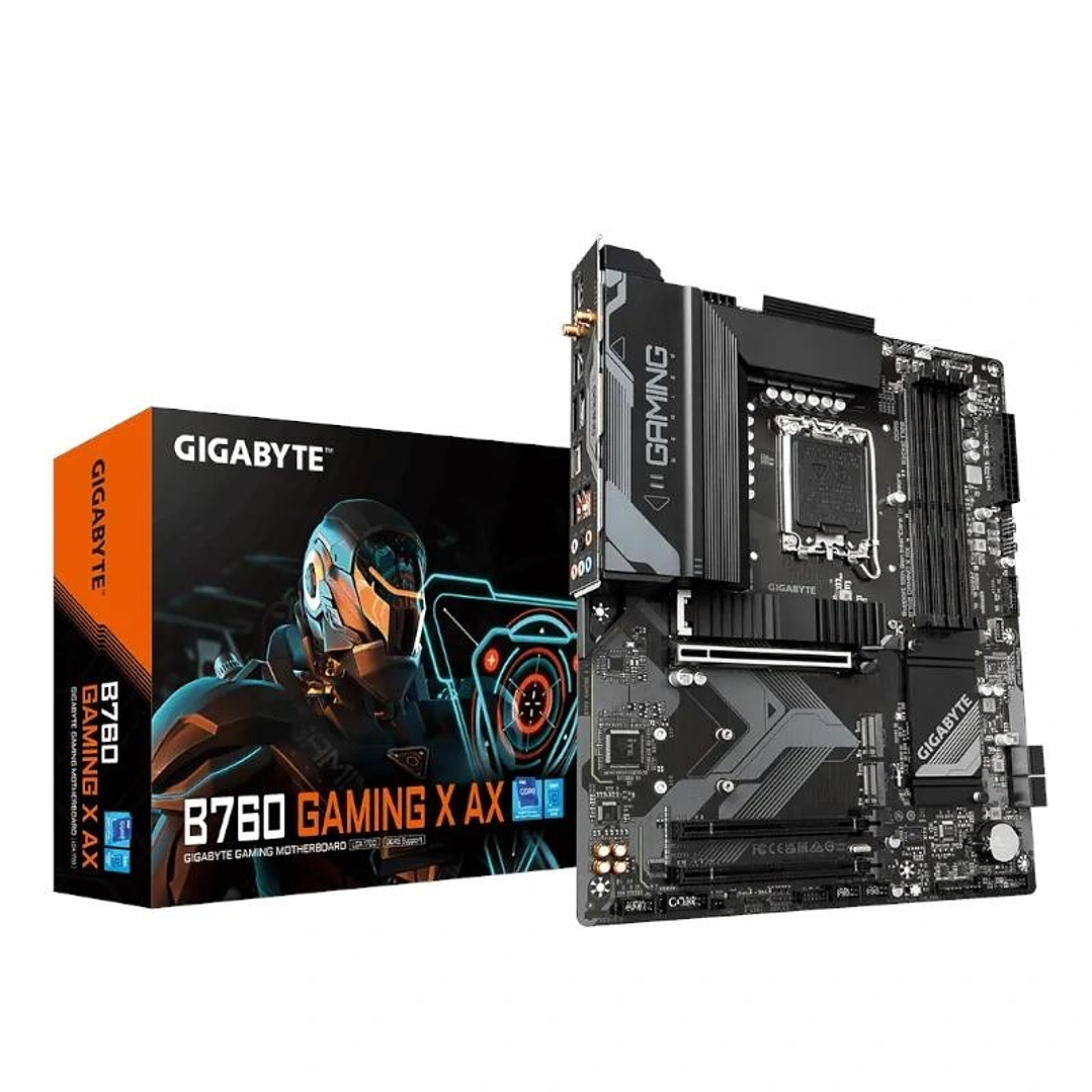 Gigabyte Placa Base B760 GAMING X AX DDR5 ATX LGA 1