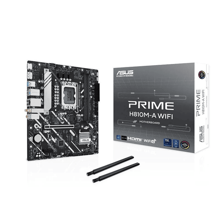 ASUS Placa Base PRIME H810M-A WIFI mATX 1851 3