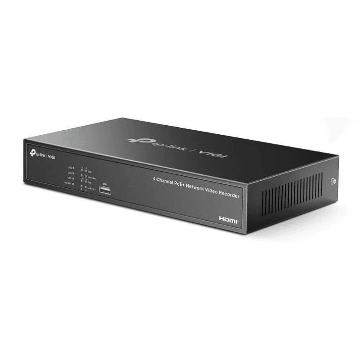 VIGI Grabador IP NVR1004H-4P-2TB Rack 01 HDD 04 C 3