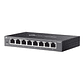 TP-Link ES208G Switch 8xGbE Acero Desktop - Thumbnail 2