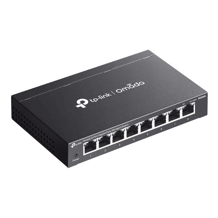 TP-Link ES208G Switch 8xGbE Acero Desktop 3