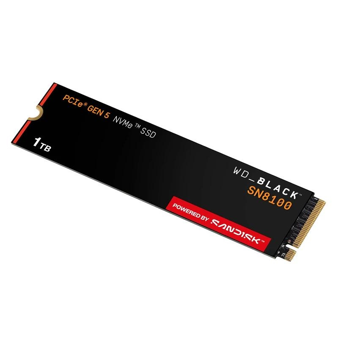 WD Black SN8100 SSD 1TB PCIe Gen5x4 14900 MB-s 1