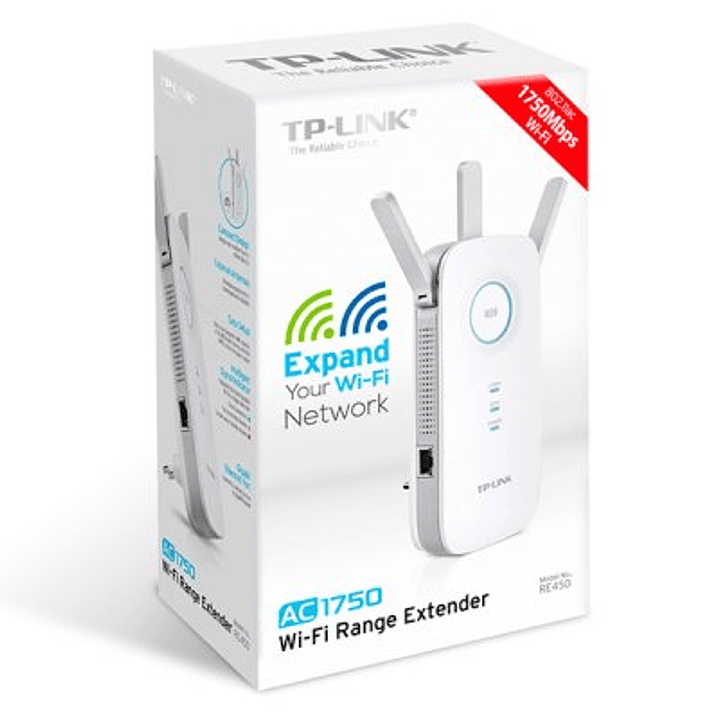 TP-LINK RE450 Repetidor WiFi Dual AC1750 2