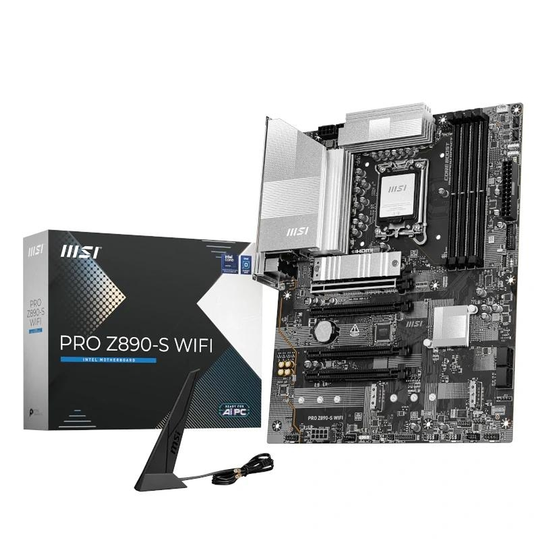 MSI Placa Base PRO Z890-S WIFI ATX LGA1851 1