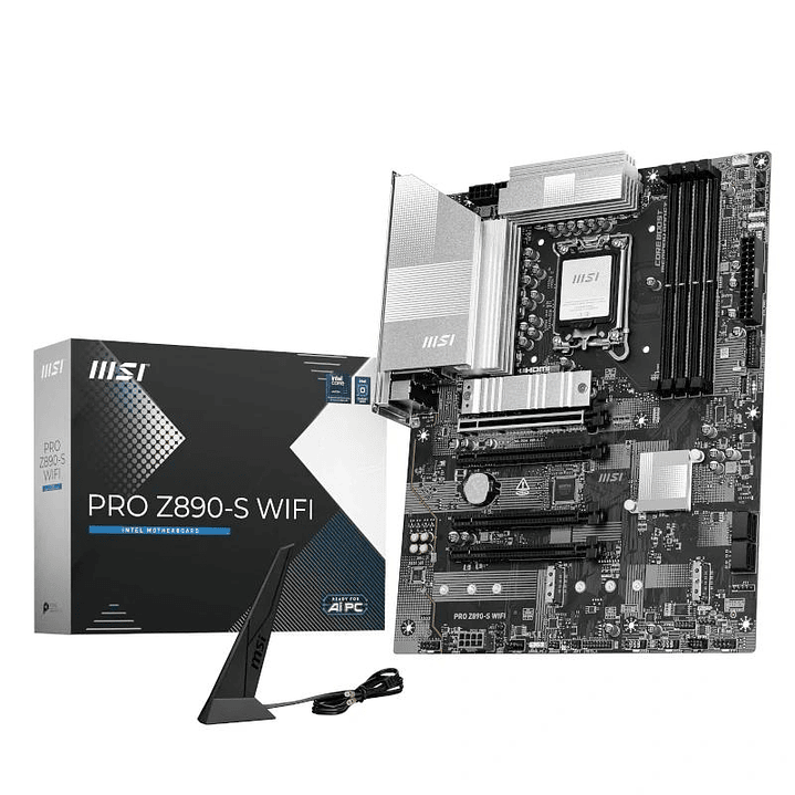 MSI Placa Base PRO Z890-S WIFI ATX LGA1851 4