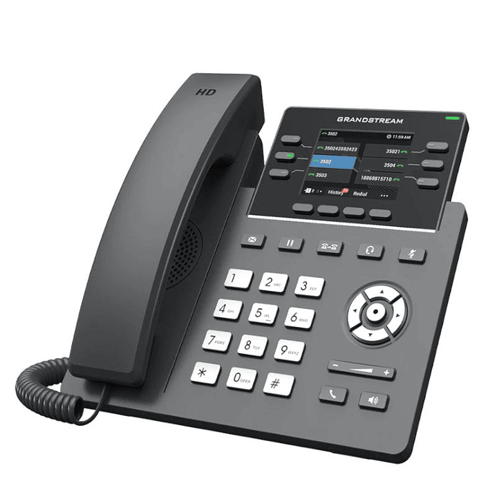 GrandStream IP Phone GRP2613 6 lineas 2xGbE 2
