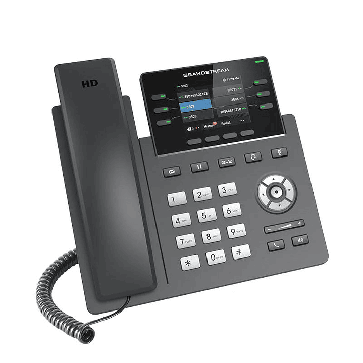GrandStream IP Phone GRP2613 6 lineas 2xGbE 3