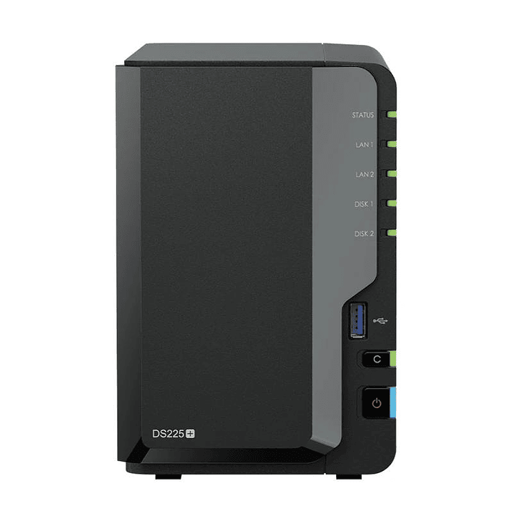 Synology DS225+ NAS 2Bay DiskStation 1x2.5Gb 1xGb 1