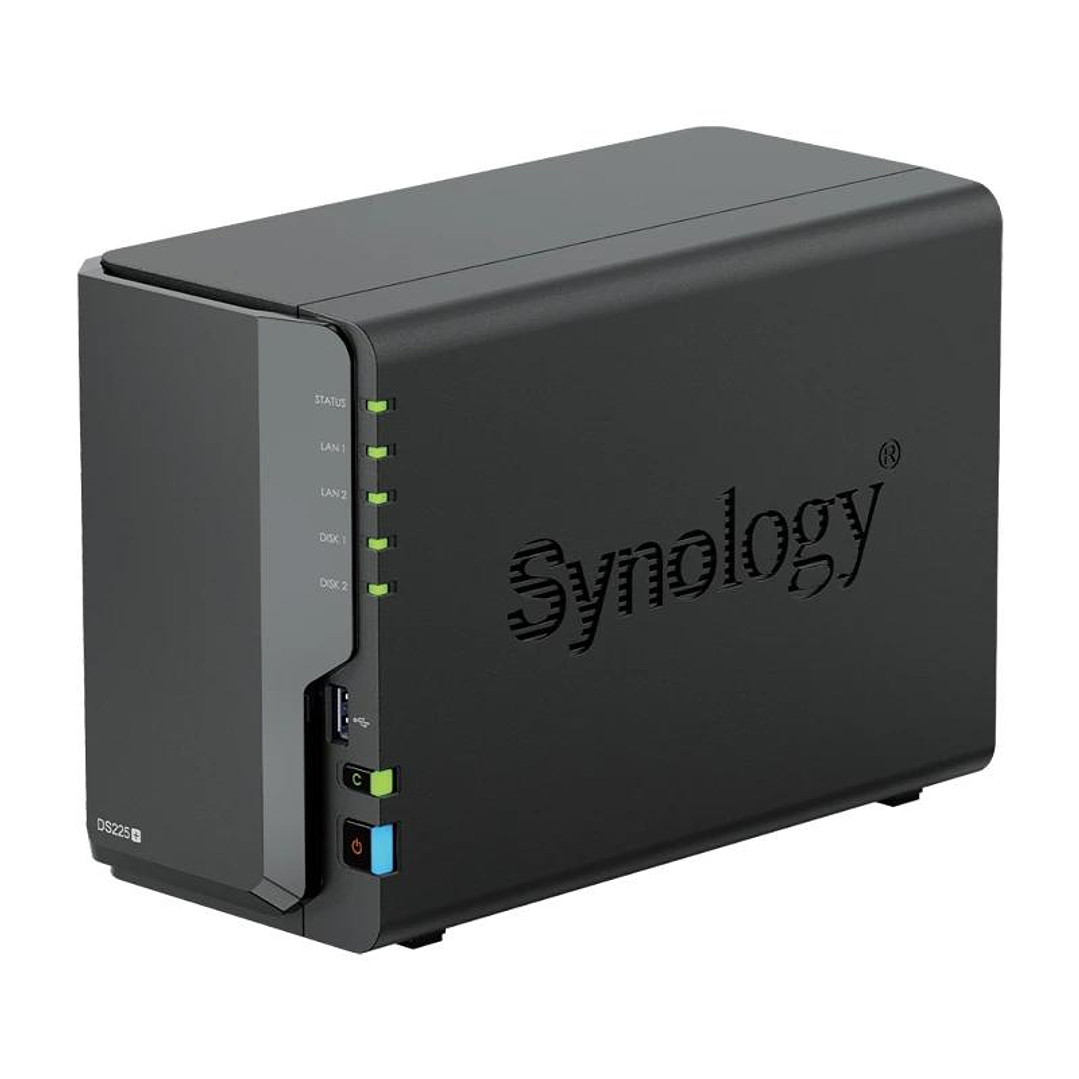 Synology DS225+ NAS 2Bay DiskStation 1x2.5Gb 1xGb 3