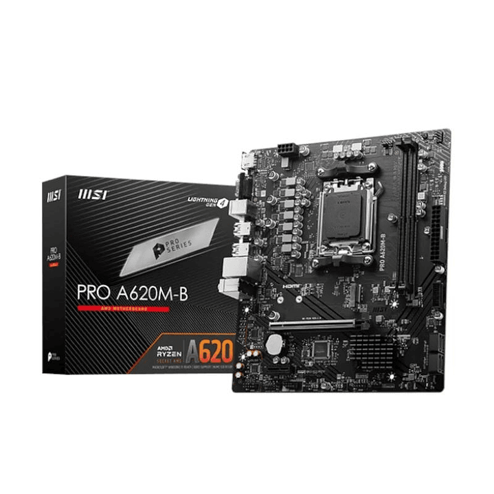 MSI Placa Base PRO A620M-B DDR5 mATX AM5 1