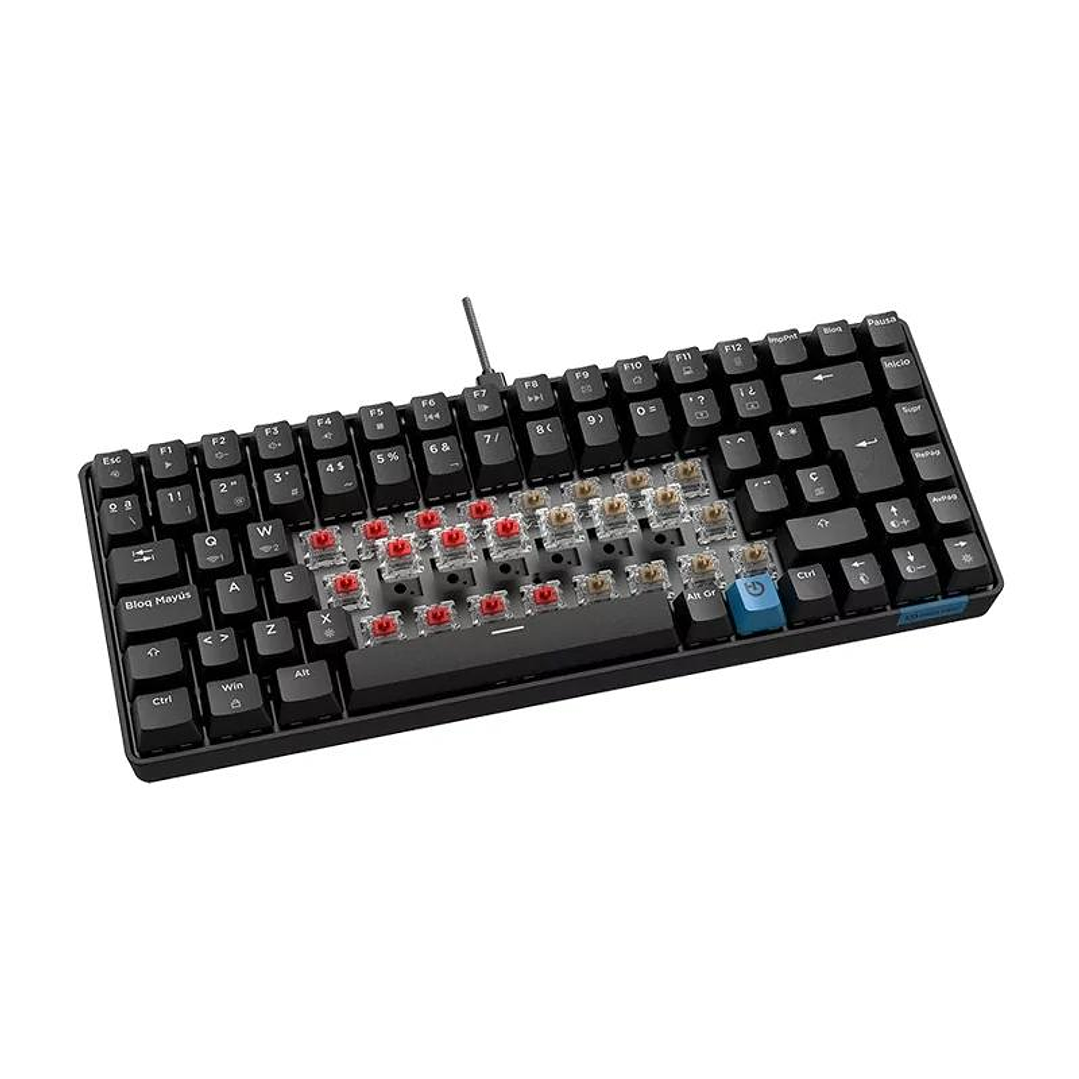 Hiditec Teclado Gaming GM1K  Switches brown 3