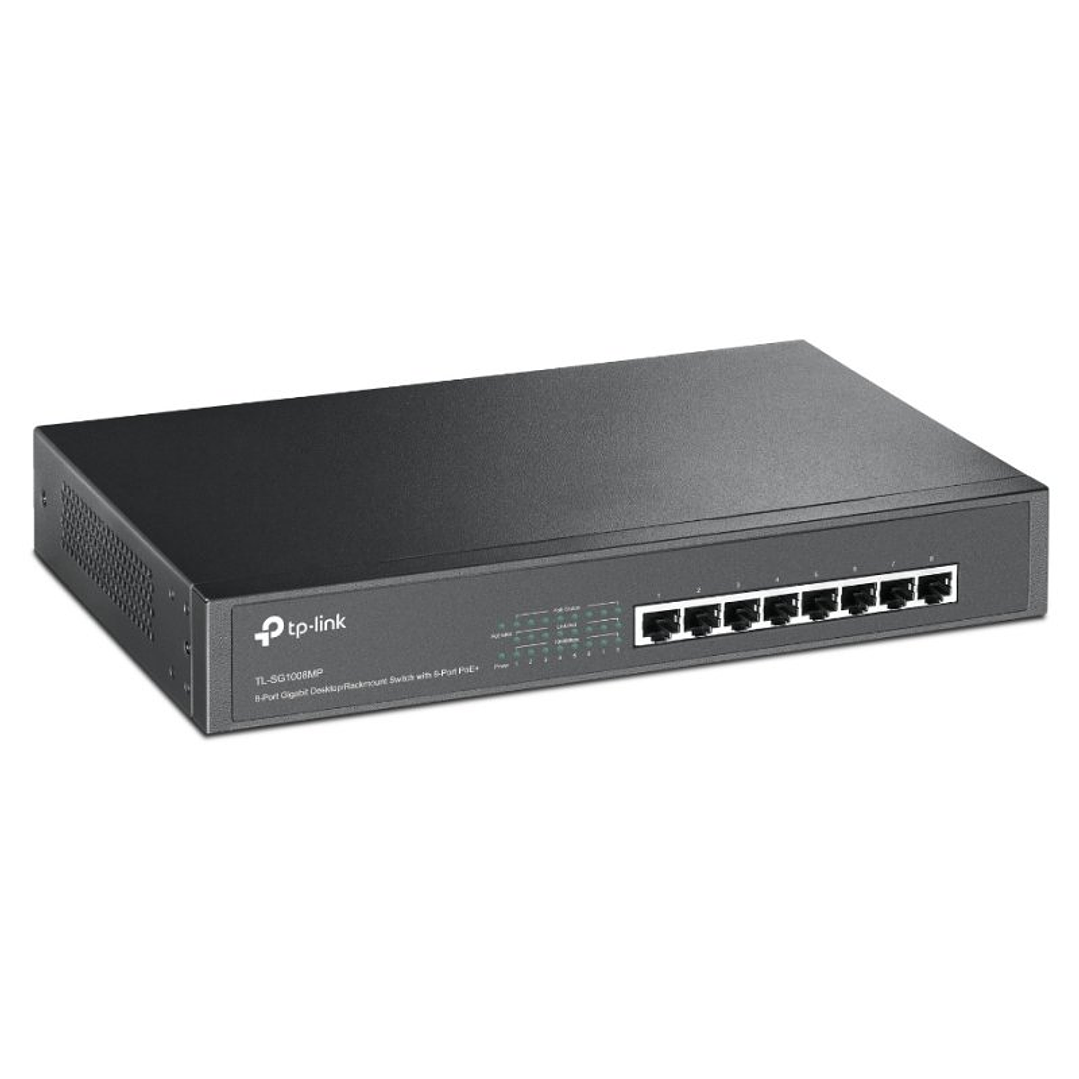 TP-LINK TL-SG1008MP Switch 8xGB PoE+ 2
