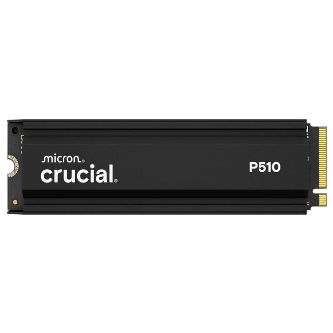 Crucial P510 HS SSD 2TB PCIe 5.0 NVMe 10000 MB-s 1
